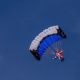 RC Skydiving parachute - Steven - Blue