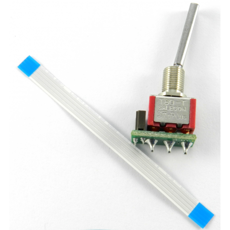 Interrupteur long 2 positions monostable - Jeti DS