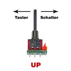 DC- replacement switch 1-Spring-UP 3-position