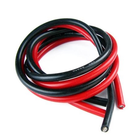 OPTronics - 12AWG silicone cable - 2x1mtr