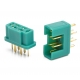 OPTronics - Paire de connecteurs MPX 6 broches - Amass