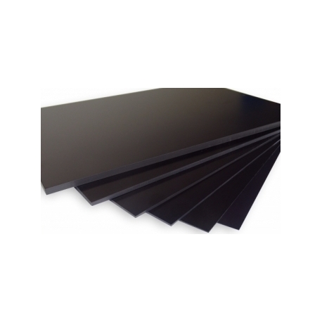 Fibre de verre GFK G10 Noire 3mm 610x510 mm - Opale Paramodels