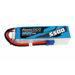 Lipo Gens Ace  5500mAh Lipo 22.2V 45C 6S1P