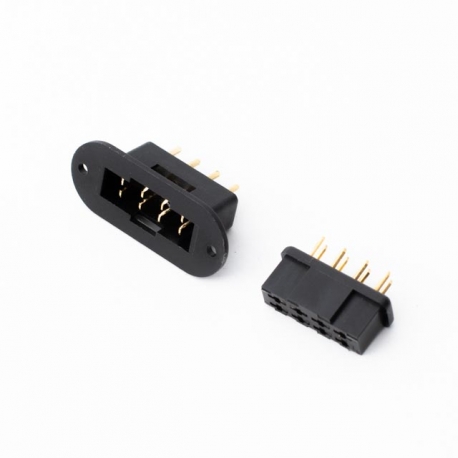 OPTronics - Set of MPX 6pins connectors - Amass