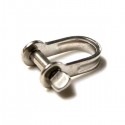 Stainless steel buckle 4mm / 0.16in