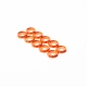 10x M4 Anodized washers - Orange