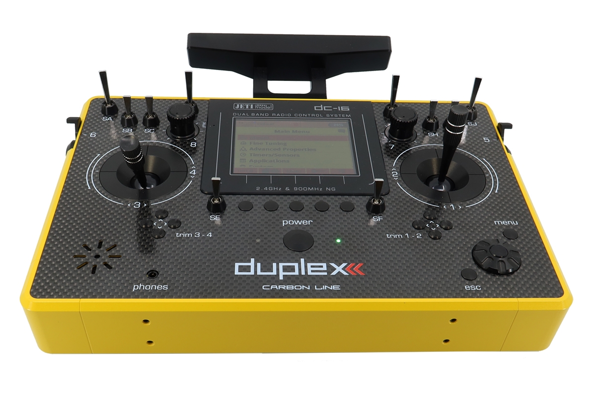 Hardwareüberblick der JETI Duplex DC-16 - HEPF Modellbau