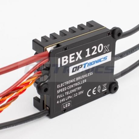 OPTronics - Speedcontroler IBEX 120X 4-15S Opto