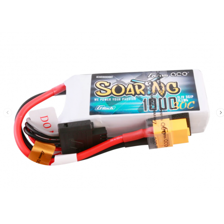 Lipo Gens Ace 1000mAh 11.1V 30C XT60
