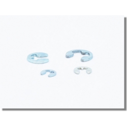 MPjet Aluminium clevis, length 40mm, slot 2, pin 1,6 mm dia, hole 3 mm