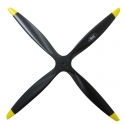 Fiala propeller 28/16 4-blades black R1-04