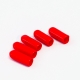 OPTronics - Radio Control Switch Caps - Red (Pack of 5)