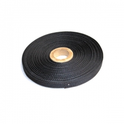 Nylon strap 10mm (0.04in) - Black color